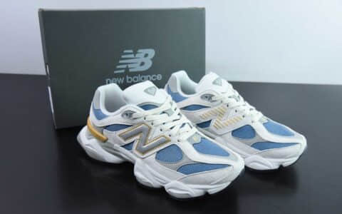 新百伦New Balance Joe Freshgoods x New Balance NB9060 Heron Blue Grey 联名款白灰苍鹭蓝复古休闲运动慢跑鞋纯原版本 货号：U9060FM