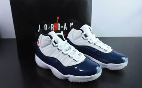 乔丹Air Jordan 11 Retro Rare Air AJ11乔11皇家蓝男子文化高帮实战篮球鞋纯原版本 货号：IH0296 - 400