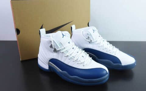 乔丹Air Jordan 12 Retro French Blue AJ12 乔12法国蓝高帮男子文化篮球鞋纯原版本 货号：CT8013 - 114