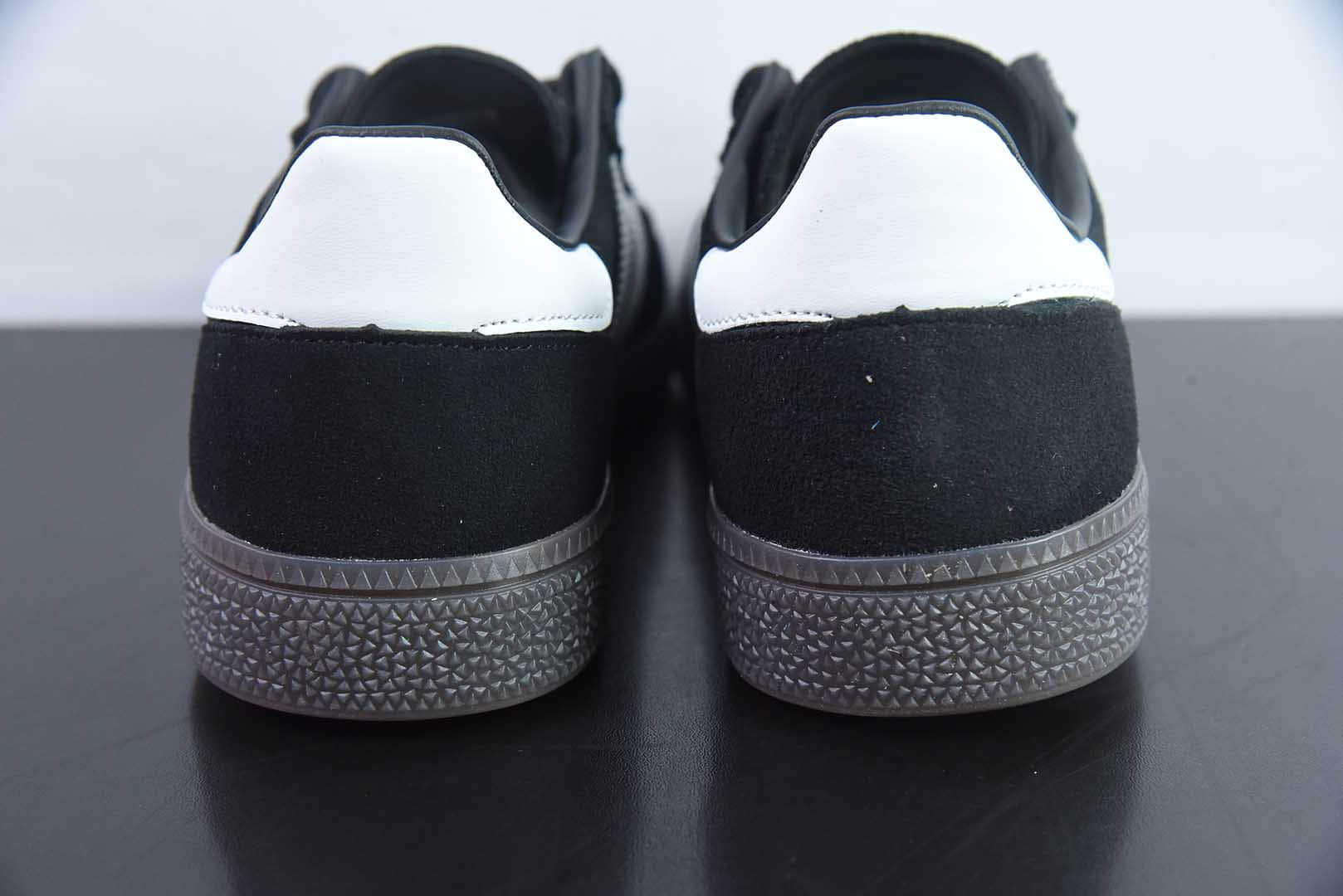 阿迪达斯Adidas Handball Spezial 阿迪三叶草学院风黑白低帮复古休闲板鞋纯原版本 货号：DB3021