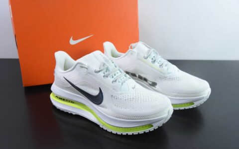 耐克Nike Air Zoom Pegasus Premium 耐克白绿网面全掌气垫缓震跑鞋纯原版本 货号：HQ2593 - 601