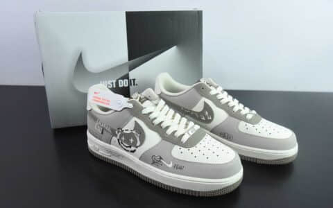 耐克Nike Air Force 1 “Smiling Bear”“笑脸熊”空军一号定制低帮板鞋纯原版本 货号：DB3301-881