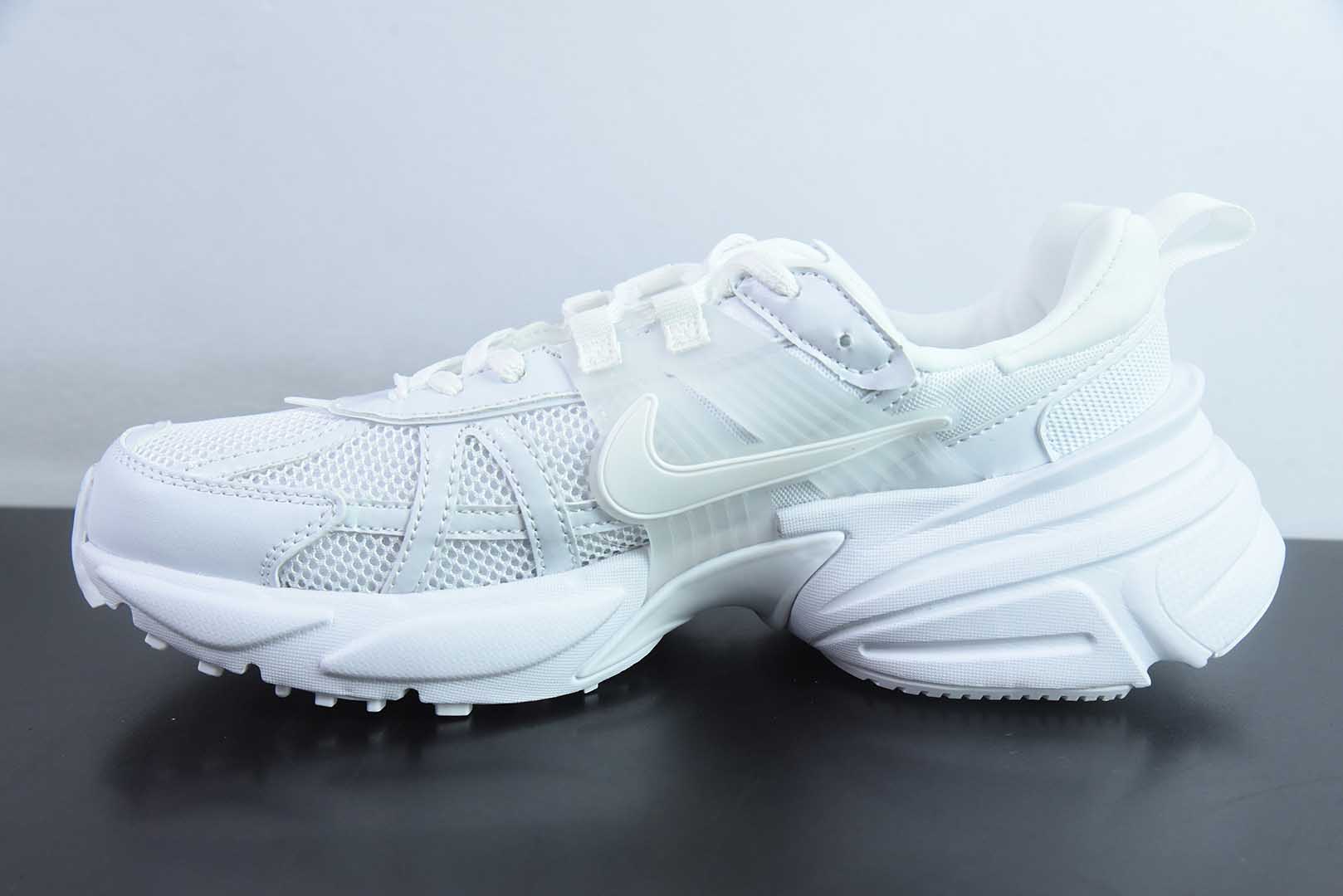 耐克Nike V2K Runtekk Run 纯白减震防滑复古低帮跑步鞋纯原版本 货号：FD0736-113