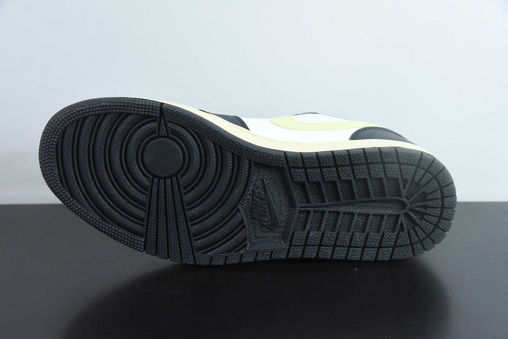 乔丹Jordan Air Jordan 1 85 Fall League AJ1黑白黄低帮男子文化篮球鞋纯原版本 货号：HQ3009-003