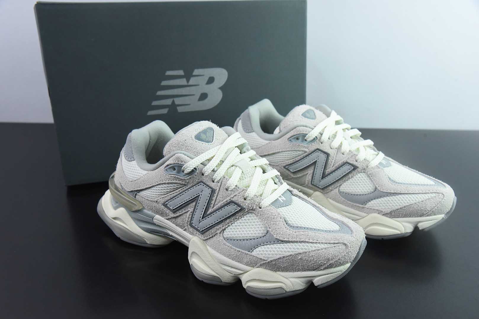 新百伦Joe Freshgoods x New Balance NB9060联名款白灰复古休闲运动慢跑鞋纯原版本 货号：U9060HSC