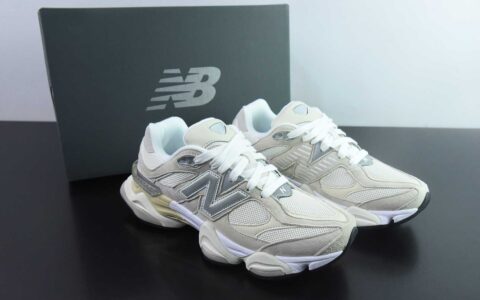 新百伦Joe Freshgoods x New Balance NB9060联名款米白灰复古休闲运动慢跑鞋纯原版本 货号：U9060WHT
