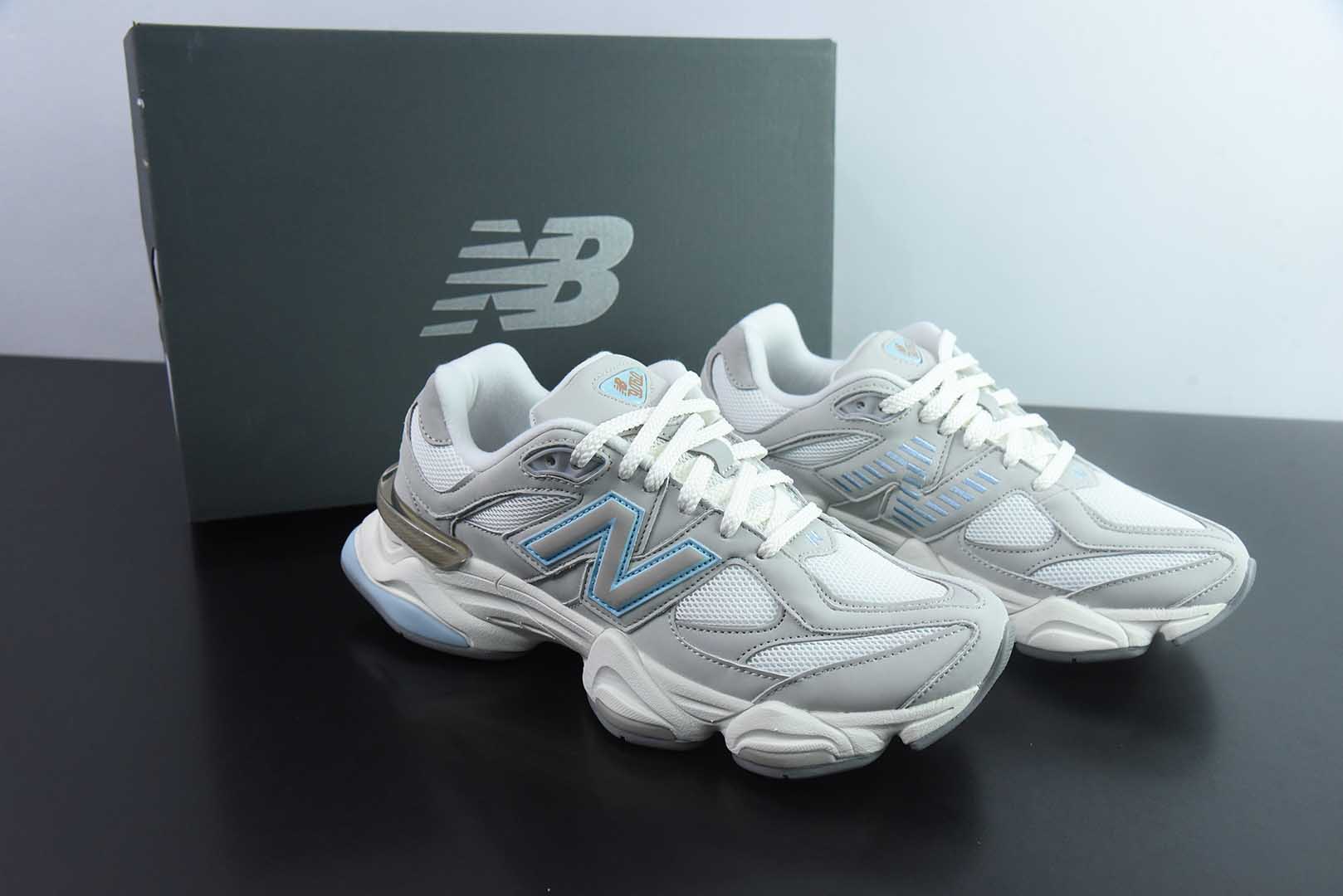 新百伦Joe Freshgoods x New Balance NB9060联名款灰白蓝复古休闲运动慢跑鞋纯原版本 货号：U9060ZGA