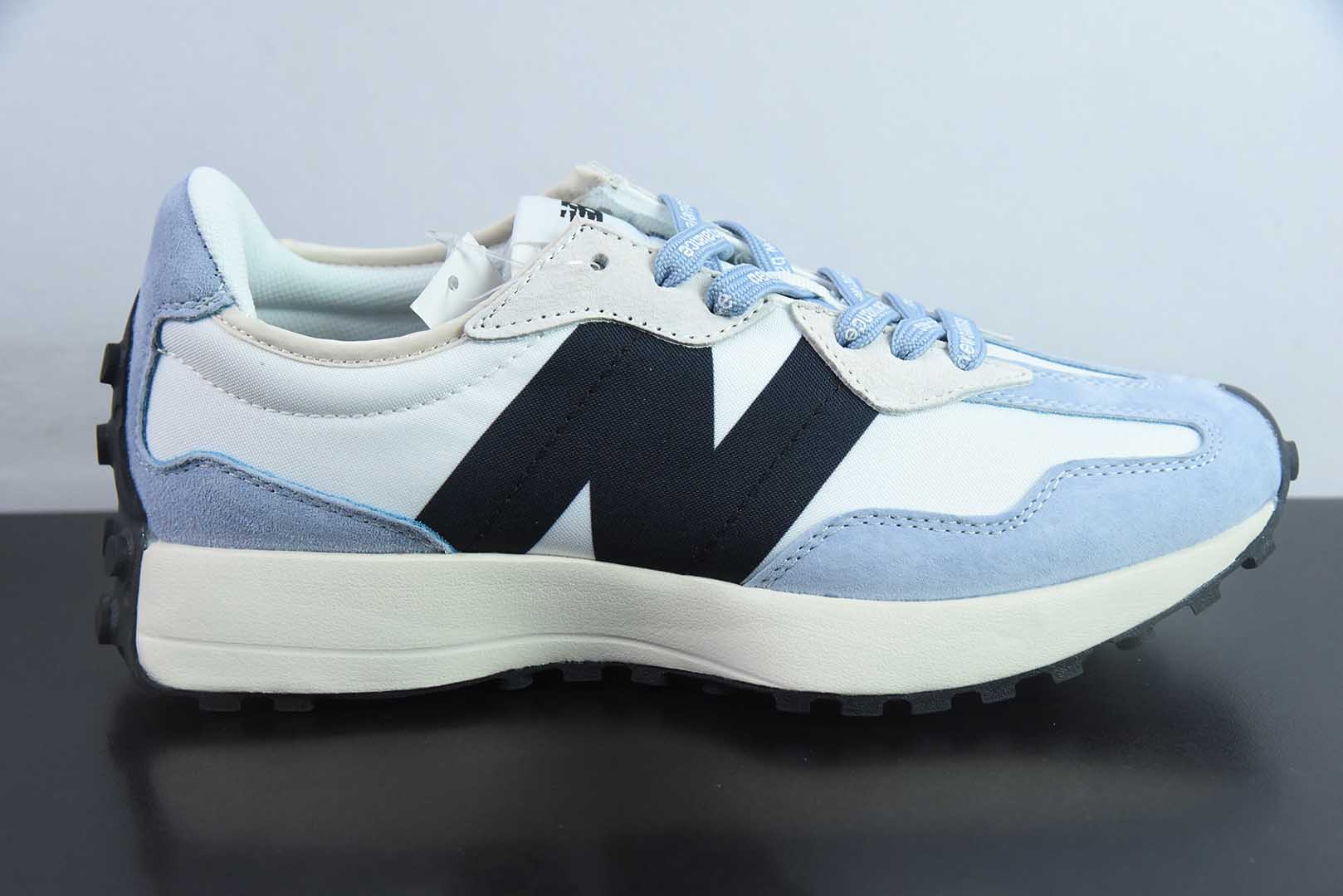 新百伦New Balance MS327系列黑蓝白复古休闲运动慢跑鞋纯原版本 货号:MS327FE-1