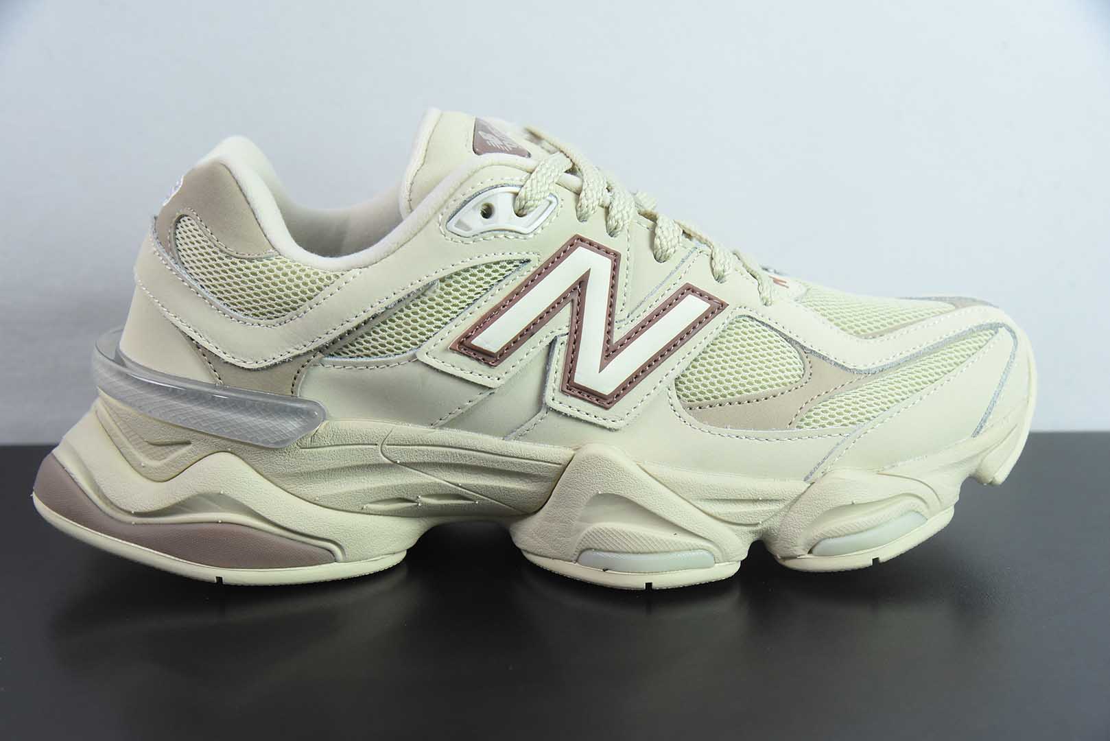 新百伦 Joe Freshgoods x New Balance NB9060联名款杏白枣红复古休闲运动慢跑鞋纯原版本 货号：U9060ZGC