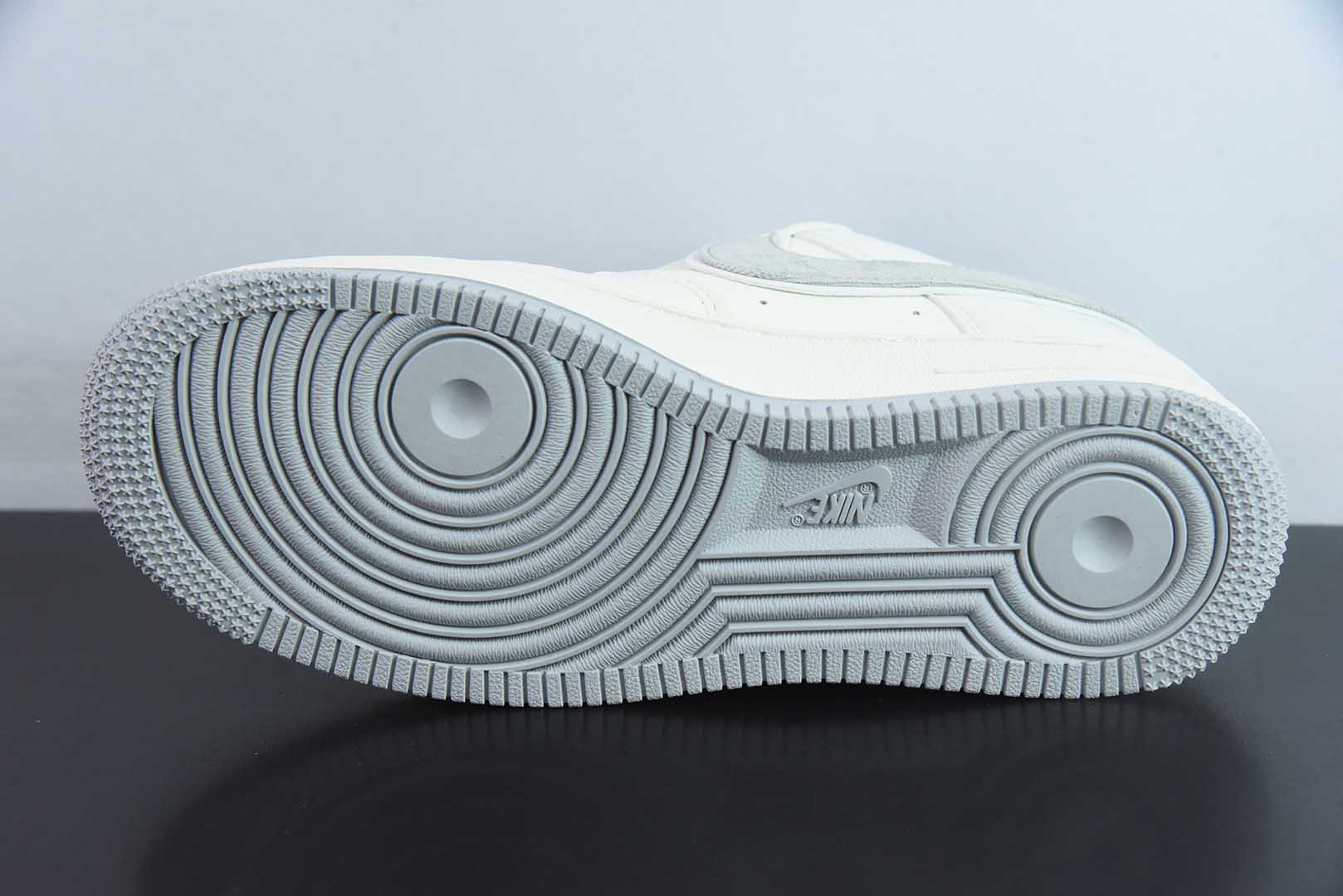 耐克Nike Air Force 1 '07 Low “LV联名米灰牛仔勾”空军一号低帮休闲板鞋纯原版本 货号：SM6668-103